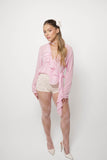 Blusa rosa de hada grande