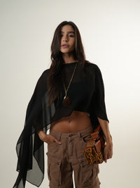 Blusa Capa Curta