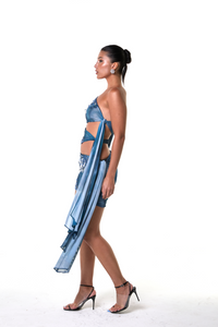 Vestido Amarração Acqua