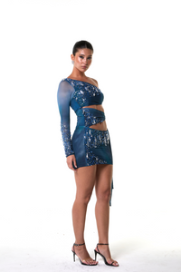 Vestido Amarração Acqua