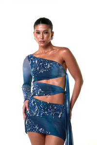 Vestido Amarração Acqua