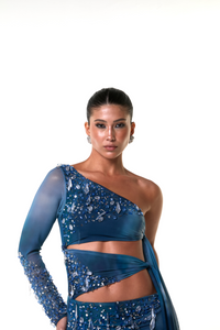 Vestido Amarração Acqua