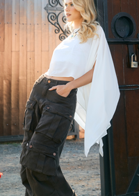 Blusa Capa Curta