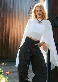 Blusa Capa Curta