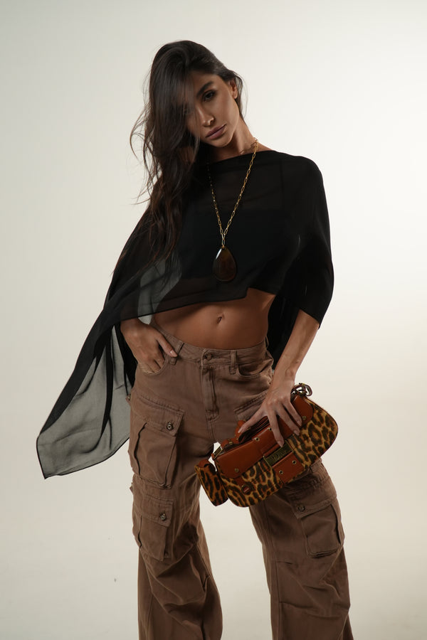 Blusa Capa Curta