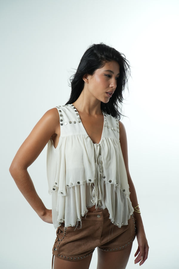 Studded Blouse