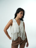 Blusa con tachuelas 