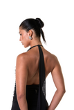 Combo: Saia Longa Acqua + Body Bodado Acqua (Preto)