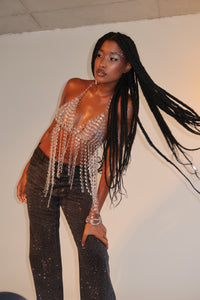 Calça Jeans Black Strass