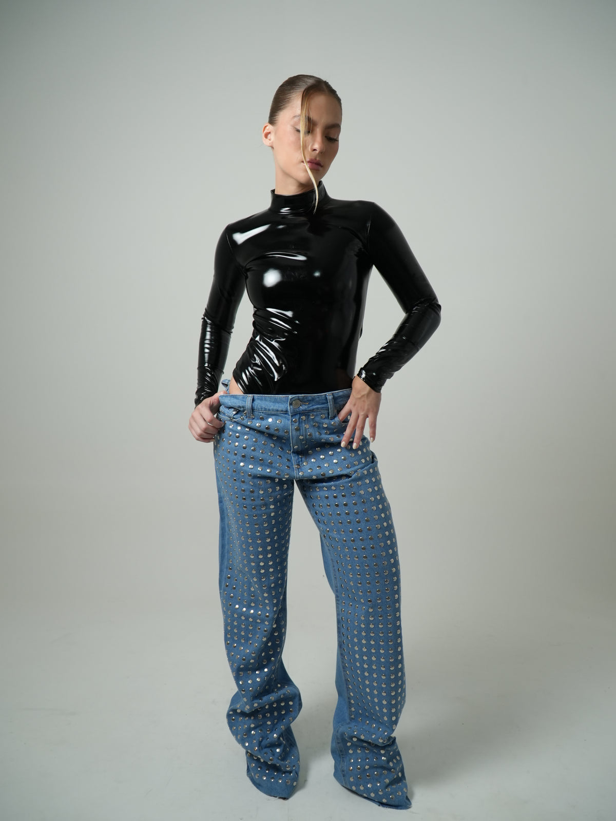 Jeans con espejo