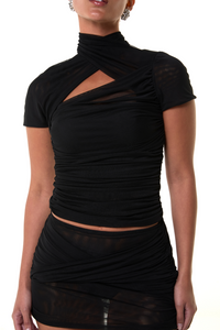 Combo: Blusa & Mini Saia Nuit