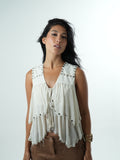 Blusa con tachuelas 