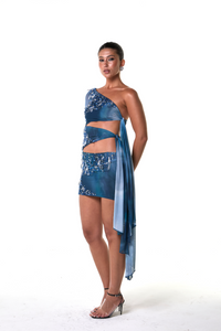 Vestido Amarração Acqua