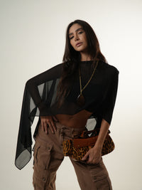 Blusa Capa Curta