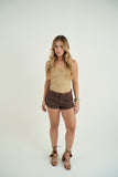 Corset Suede