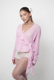 Blusa rosa de hada grande