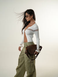 Pantalones oliva pesados