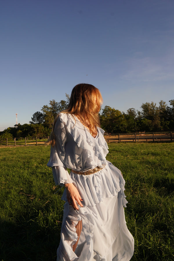 Vestido Longo Chiffon
