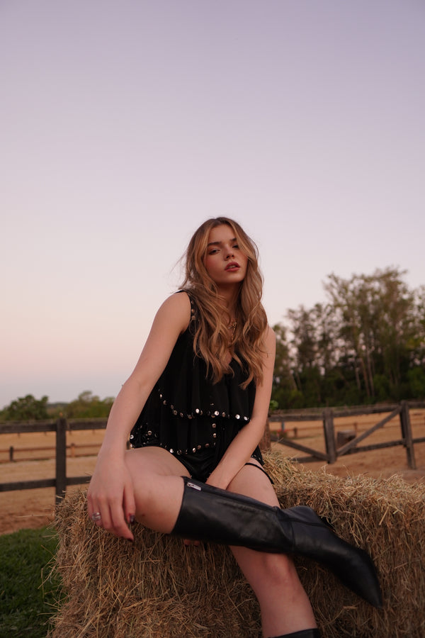 Studded Blouse