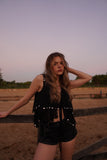 Blusa con tachuelas 