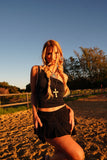 Blusa Drapeada