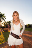 Vestido Babados Renda