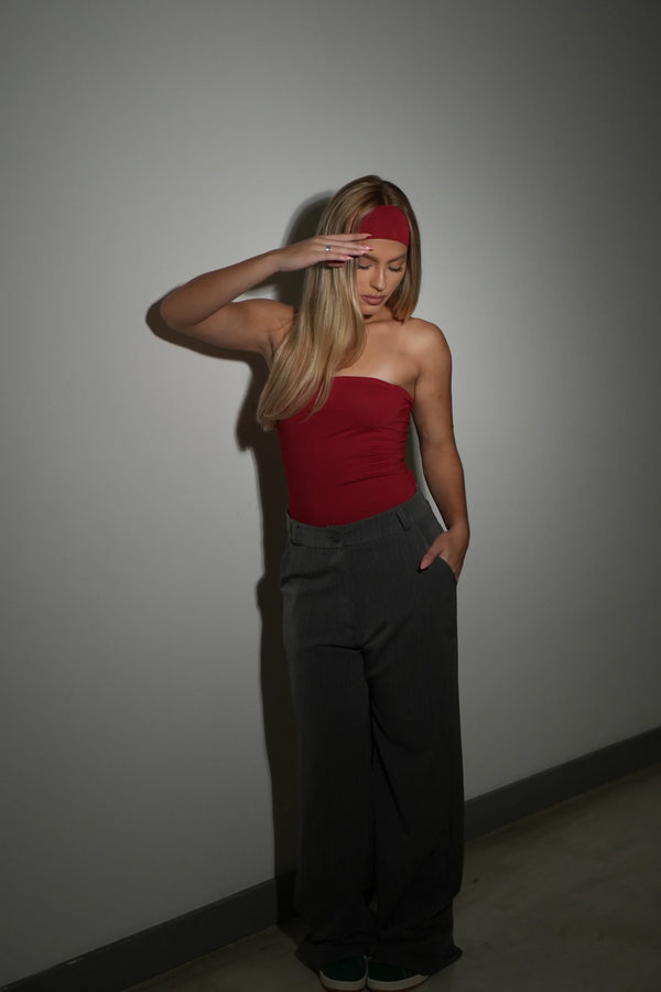 Calça Siren alfaitaria cinza