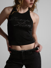 Déjalo en la camiseta sin mangas