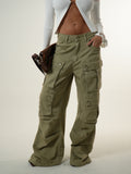 Pantalones oliva pesados