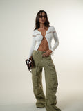 Pantalones oliva pesados