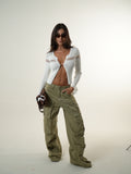 Pantalones oliva pesados