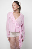 Blusa rosa de hada grande