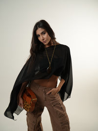 Blusa Capa Curta