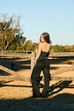 Pantalones de ante con flecos