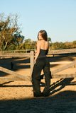 Pantalones de ante con flecos