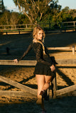 Vestido Babados Renda