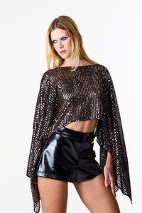 Blusa Capa Disco