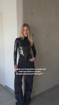 Stories de Vinyl Bodysuit
