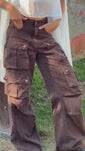 Stories de Pantalones oliva pesados