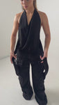 Stories de Blusa negra con foco