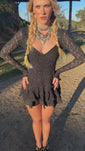 Stories de Vestido Babados Renda